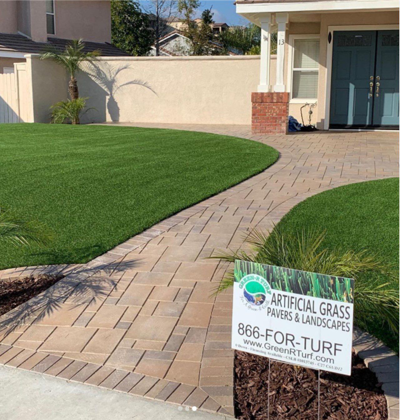 Residential Artificial Grass for Lawns, Golf, & Pet Areas, Orange County